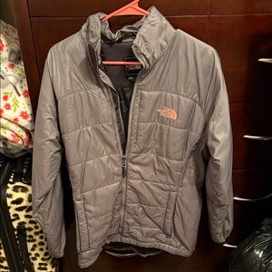 Grey North Face Coat